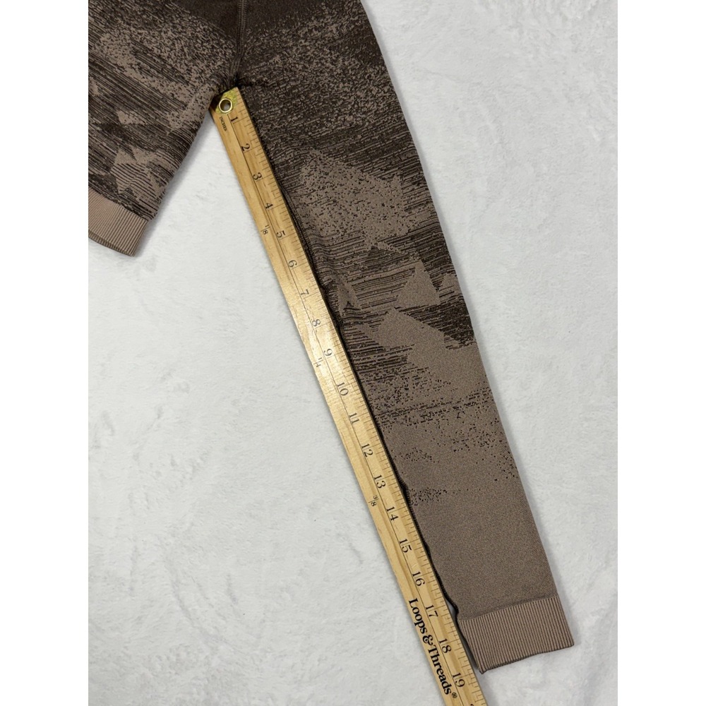 Gymshark Adapt Ombre Crop Top Women's Small Brown Gym Workout Athletic Training - Picture 8 of 11